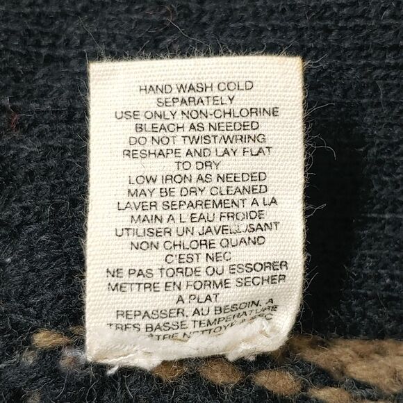 Anthropologie Sleeping On Snow Wool Blend Long Funky Cardigan Sweater Womens XS - Picture 7 of 9